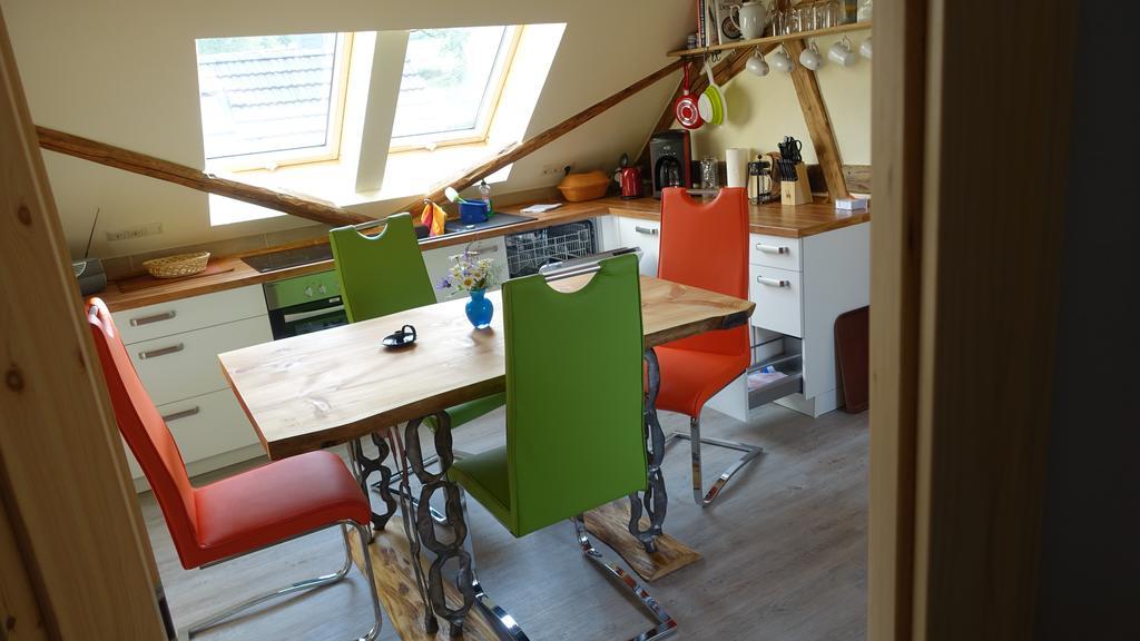 Cafe Landart Im Thueringer Finistere Daire Plaue  Dış mekan fotoğraf