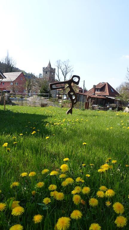 Cafe Landart Im Thueringer Finistere Daire Plaue  Dış mekan fotoğraf
